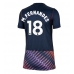 Tanie Strój piłkarski Tottenham Hotspur Mateus Fernandes #18 Koszulka Wyjazdowej dla damskie 2026-27 Krótkie Rękawy